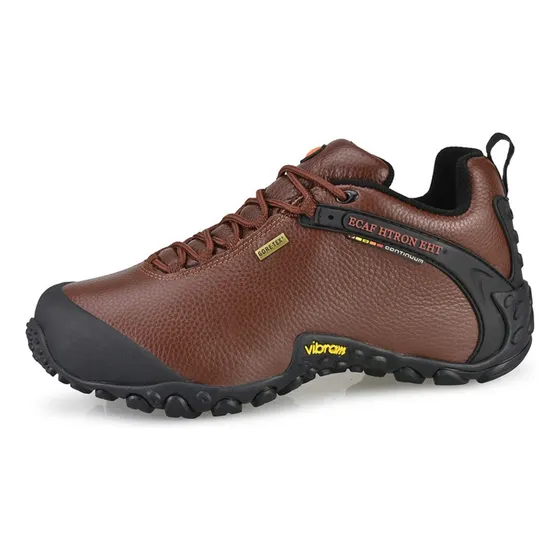 Zapatos Senderismo Para Hombre Al Aire Libre, Botas De Cuero