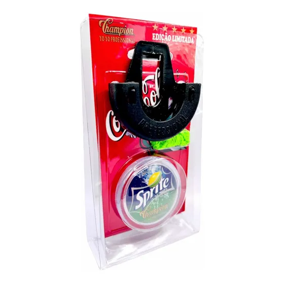 Yoyo ( Ioio, Yo-yo) Profissional Coca Cola Sprite Crystal.