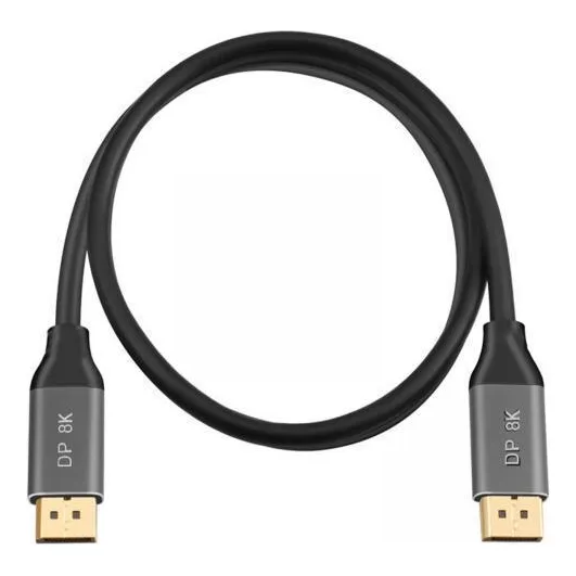 2 Cabo Displayport 32,4 Gbps Macho Para Macho Cabo 1 Milhão