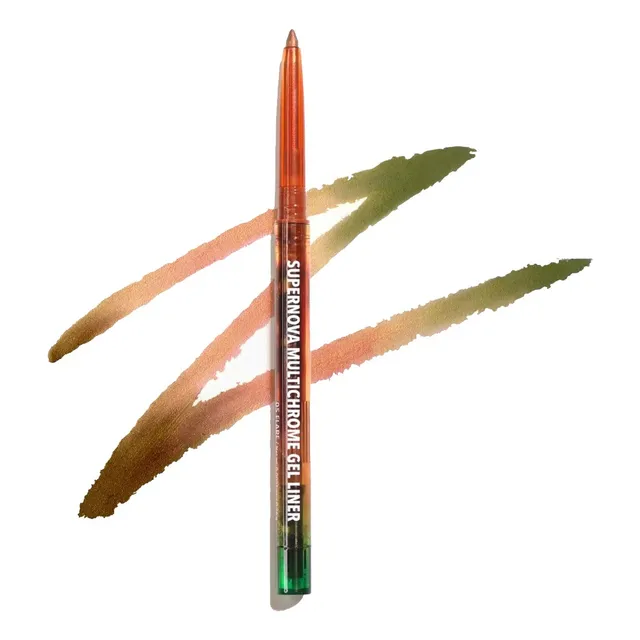 Delineador Mutlicromo Moira Cosmetics Supernova Gel Liner Color Flare Efecto MULTICROMÁTICO