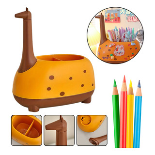 Organizador Porta Lápiz P/escritorio Lapicero C/forma Jirafa Organizador Porta Lápiz P/escritorio Lapicero C/forma Jirafa
