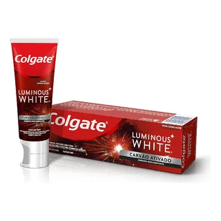 Pasta De Dentes Colgate Luminous White CarvĂŁo Ativado Em Creme Sem GlĂșten 150 G Pasta De Dentes Colgate Luminous White CarvĂŁo Ativado Em Creme Sem GlĂșten 150 G