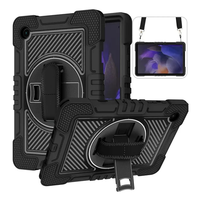 Estuche Funda Full Body Antishock + Correa Para Tablet