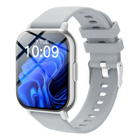 Smartwatch Bluetooth Deportivo Con Llamadas Plateado