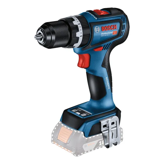 Rotomartillo Inalámbrico Bosch Gsb 18v-90 C 1/2' 21 Torques