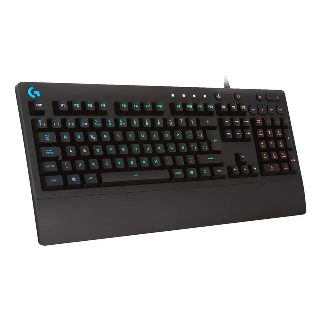 Logitech G213: Rgb Lightsync, Reposa Muñecas, Resistente