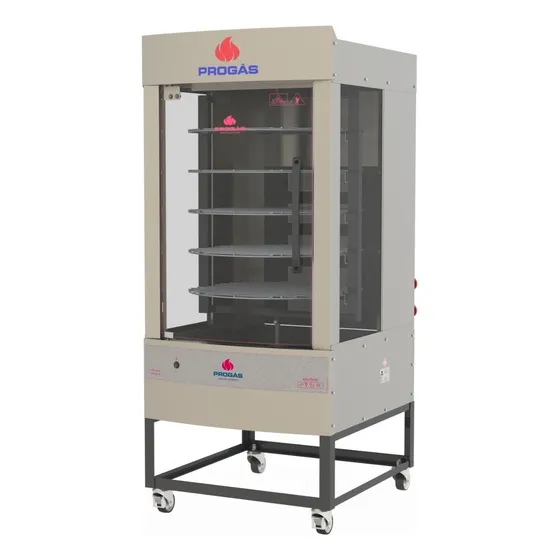 Máquina De Frangos Gás Forno Multiuso 70kg Progás G4 Prp-242 127/220v