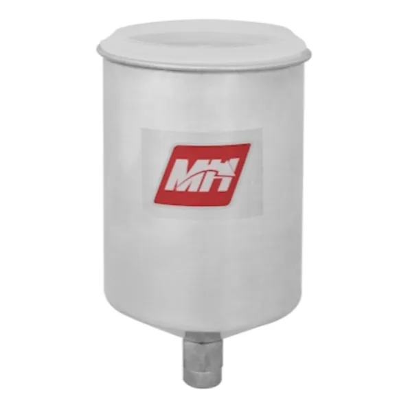 Vaso De Aluminio 18 X 9.8 Cm 750ml Uso Profesional Pintura