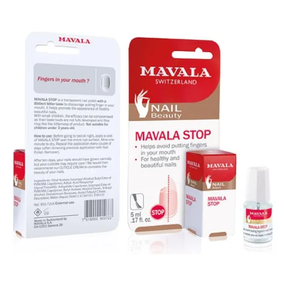 Tratamiento De Esmalte De Uñas Mavala Stop Deterrent De 5 Ml