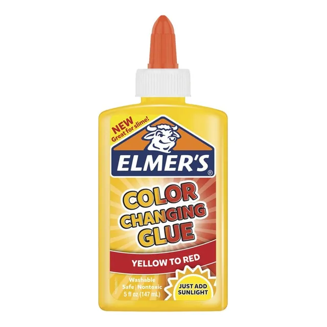 Pega Elmers Escarchada Glitter Para Hacer Slime De Colores