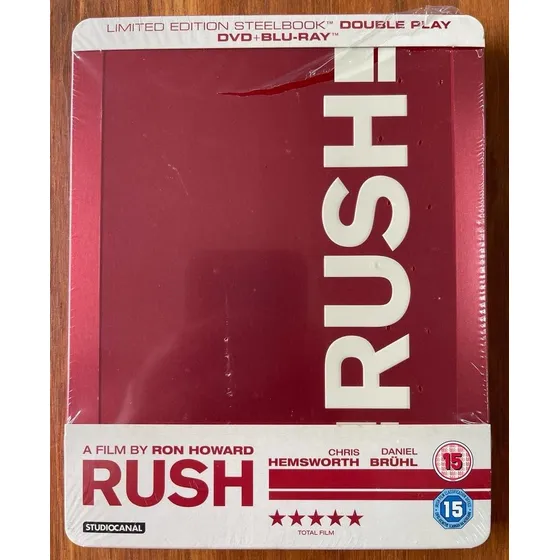 Bluray Steelbook No Limite Da Emoção - Rush - Ron Howard