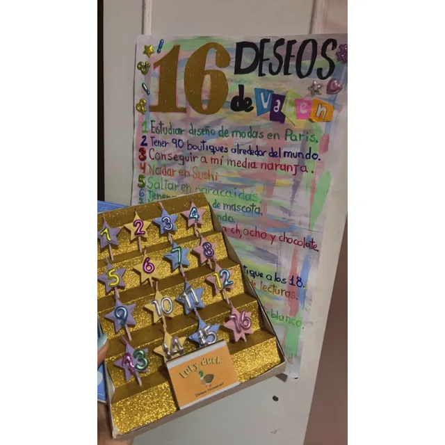 Velas De 16 Deseos Película De Disney