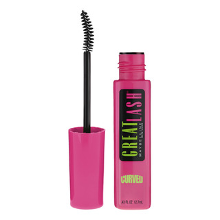 Máscara Maybelline Great Lash Curved Brush Blackest Black Máscara Maybelline Great Lash Curved Brush Blackest Black