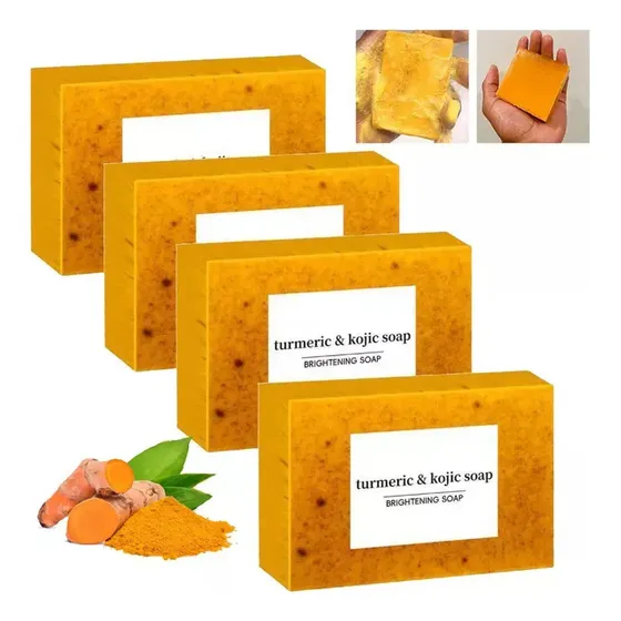 Jabón Blanqueador De Cúrcuma, Jabón Blanqueador De 4