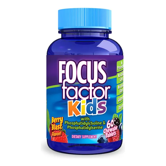 Vitaminas Masticables Focus Factor Kids Complete Daily, 60 U