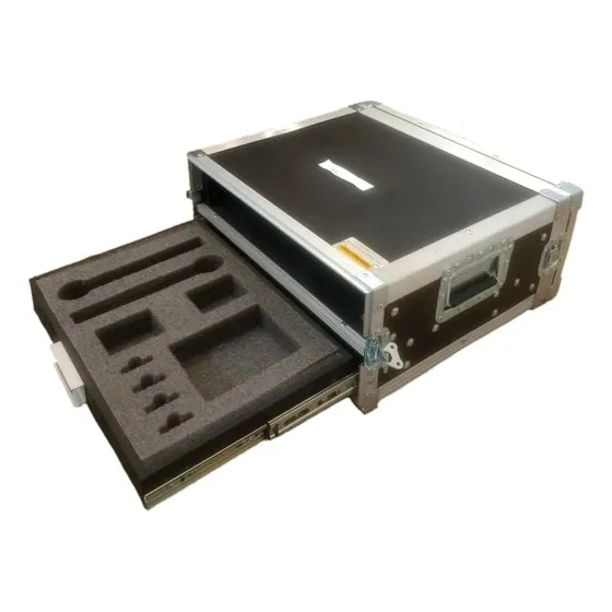 Case Rack 2u + Gaveta Para Microfones
