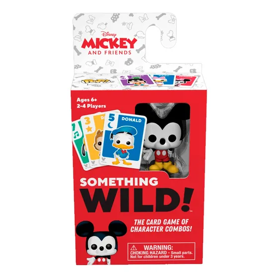 Juego De Cartas Something Wild Funko! Disney - Mickey Mouse