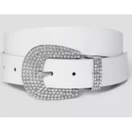 Cinto Wild Fable Tarb975  Talla Xs De Mujer C1c Blanco Lisa Xs