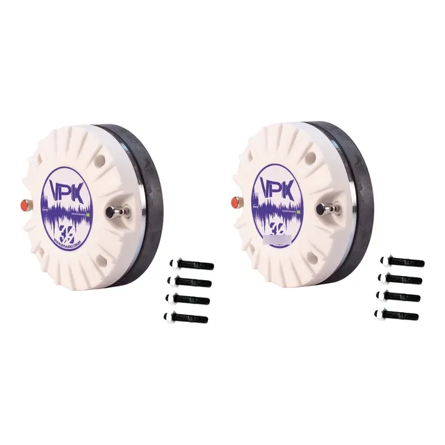 Kit 2 Drivers Ti Qvs 35vpk 150wrms Titanio 8 Ohms Som Array