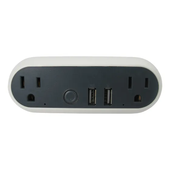 Enchufe Inteligente Doble Wifi 2 Puertos Usb-a Tecnolite