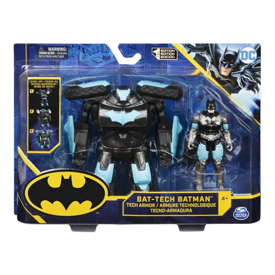 Figura Bat-tech Batman Con Tecno-armadura 1a Edición