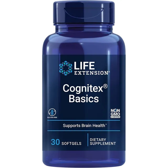 Life Extension Cognitex Basics Apoya La Salud Cerebral X 30c