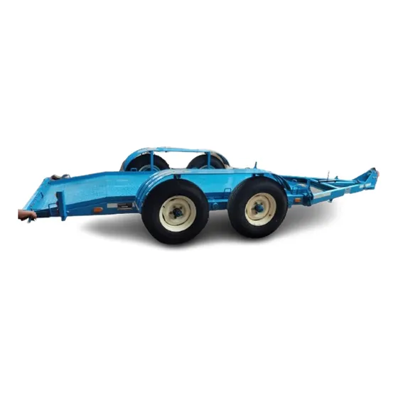 Trailer Usado Minicargador Autoelevador 4 Ton. Frenos Patent