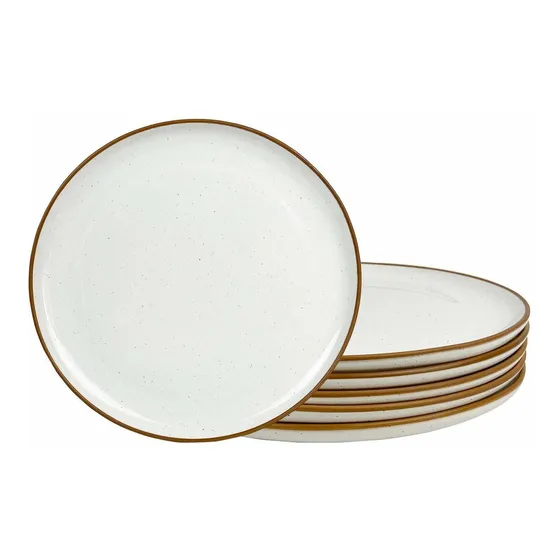 Mora Juego Plato Ceramica 6 unidade 10 pulgada Apto Para