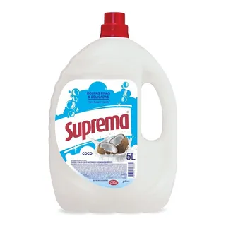 Lava Roupas Concentrado Coco Suprema 5 L Lava Roupas Concentrado Coco Suprema 5 L