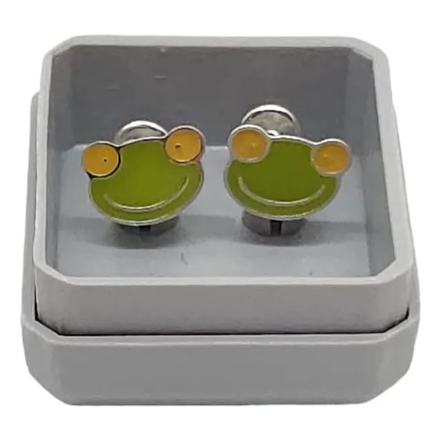 Aros Abridores Sapo Sapito Pep - Plata 925