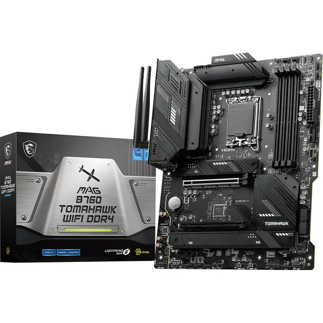 Msi Mb Mag B760 Tomahawk Wifi 1700 12th/13th Gen Atx