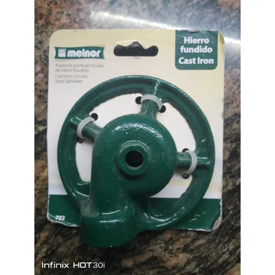 Aspersor De Jardin Puntual Circular De Hierro