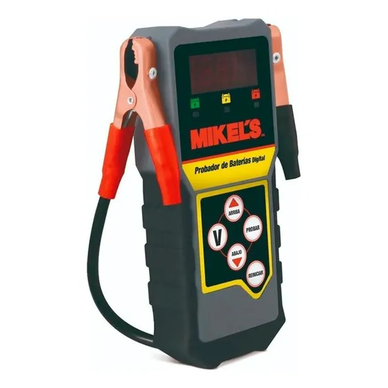 Detector Medidor Amperaje Voltaje Probador Baterias Digital 