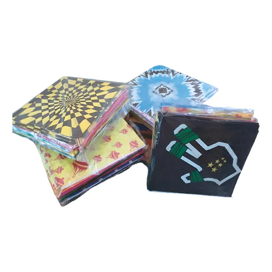 Pipa Peixinho 40x40 Cm Pacote 50 Unidades Para Combate