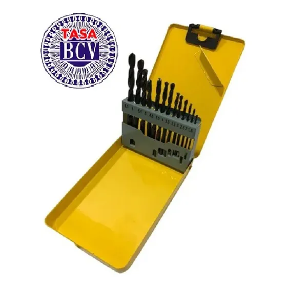 Juego 13 Mechas Brocas Hss Alta Velocidad 1,5mm Hasta 6,5mm