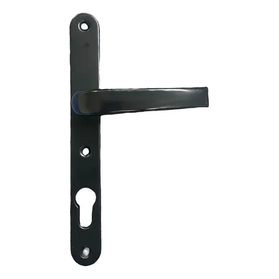 Manilla De Puerta De Aluminio Pesado Fija Negro Gdeseo