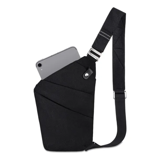 Bolsa De Slim Sling Bag Cross Body Bag, Anti Theft Vr1dh