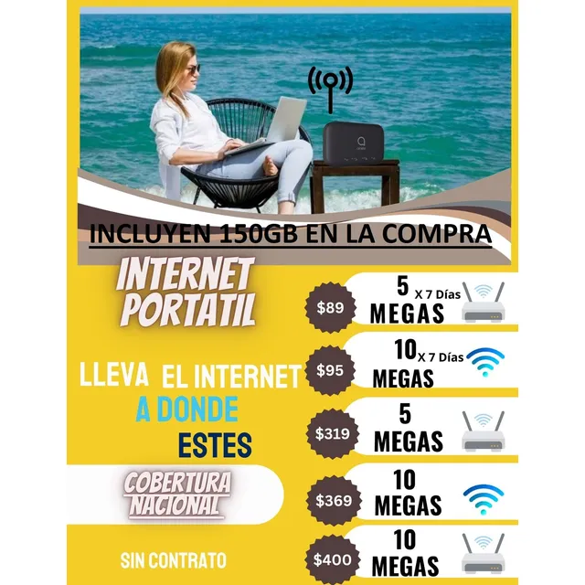 Internet Movil (incluye 100gb)