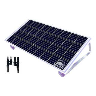 Complemento Kit Solar Básico De 100w Parte 3 Con Base Y Mc4 Complemento Kit Solar Básico De 100w Parte 3 Con Base Y Mc4
