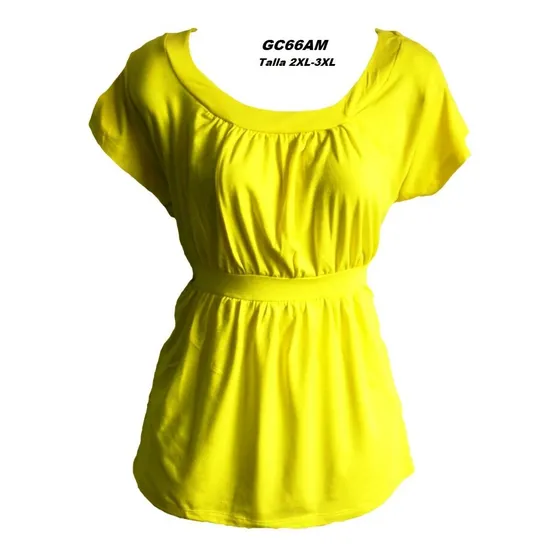 Blusas Plus Talla Grandes Blusones Camisas Stretch Moda Pña