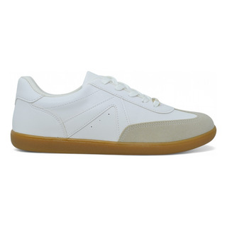 Tenis Vizzano Branco Feminino Casual Recortes Macio Tenis Vizzano Branco Feminino Casual Recortes Macio