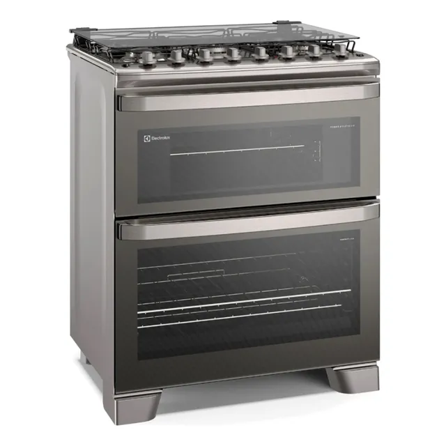 Cocina Combinada Electrolux Doble Horno Fe5dc 5 Hornallas