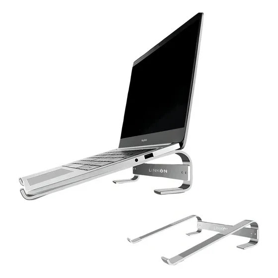 Soporte Base Aluminio Para Notebook Macbook Laptop 10 A 18 | Cuotas sin interés