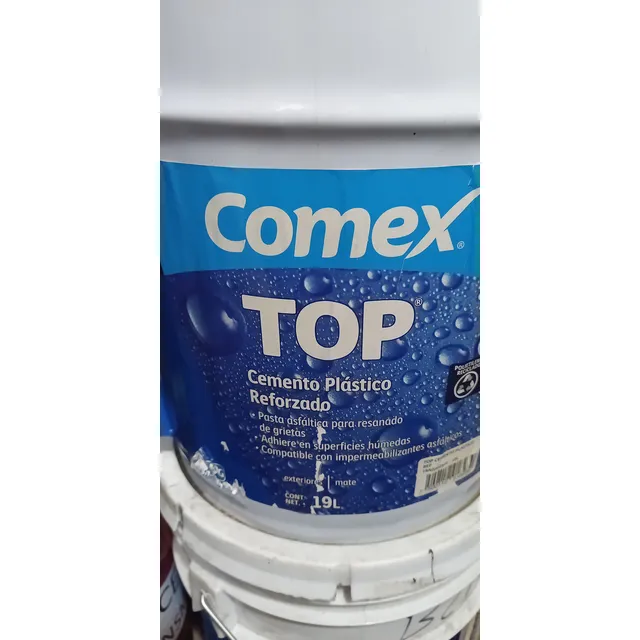 Comex Top Impermeabilizante 19l Protección Superficies Negro Satinado