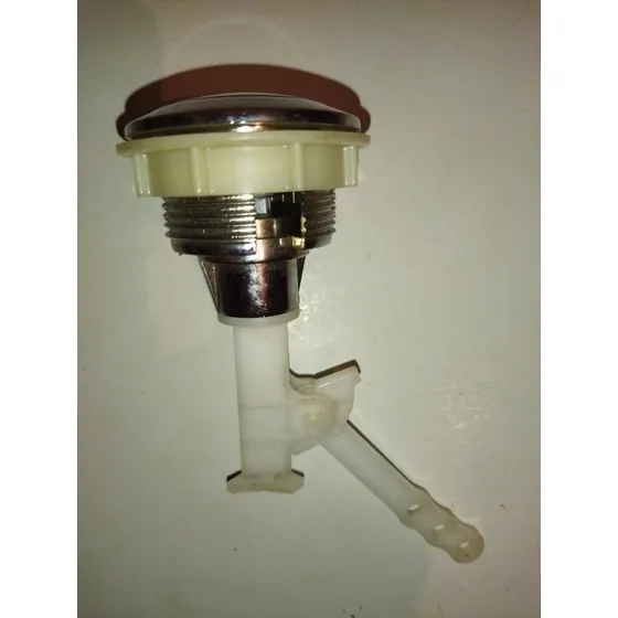 Boton Superior Cromado Para Sanitario 