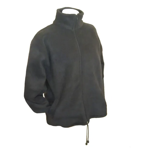 Camperas Polares/negro/bolsillos/trendy Work Wear.