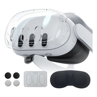 Carcasa Dura Tpu Y Cristal Templado Para Oculus Meta Quest3 Carcasa Dura Tpu Y Cristal Templado Para Oculus Meta Quest3