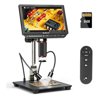 Microscopio Digital Elikliv Em4k 8 Coin 2000x 52mp Hdmi 4k Microscopio Digital Elikliv Em4k 8 Coin 2000x 52mp Hdmi 4k