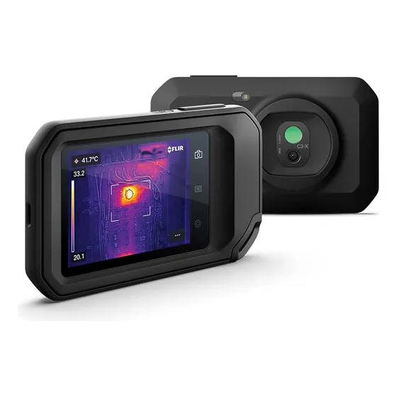 Câmera Termográfica 12.288pixels -20 A 300c Ignite Flir C3-x