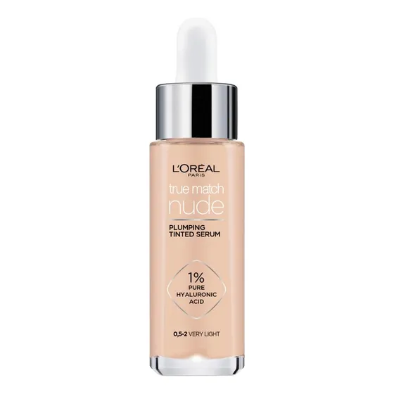 Base L'oréal Paris True Match Nude Sérum N°0.5-2 Light 30 Ml